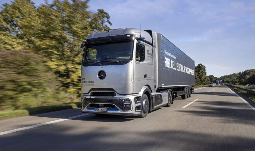 Wasserstoff-Lkw der nächsten Generation für Dachser