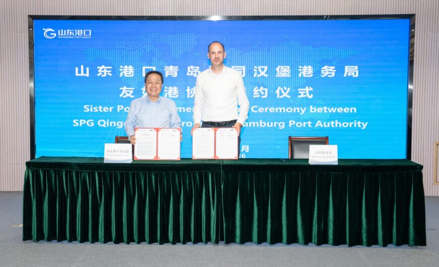 Hafen Hamburg stärkt Partnerschaft mit China