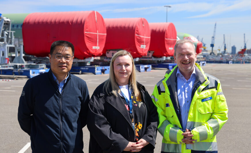 Erweiterte Spezialfläche am Container Terminal Tollerort