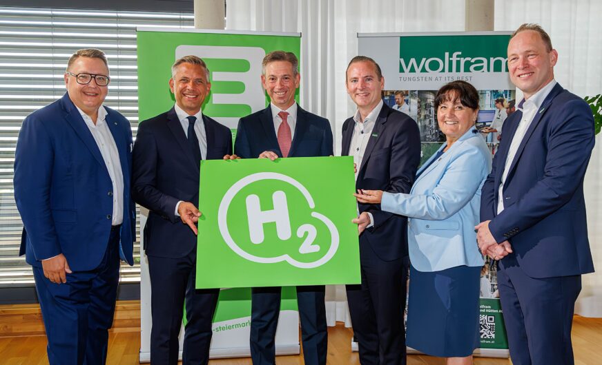Bald grüner Wasserstoff für die steirische Wolfram Bergbau