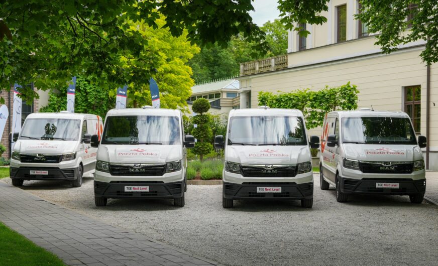 Polnische Post: 230 MAN TGE für nationale Werttransporte