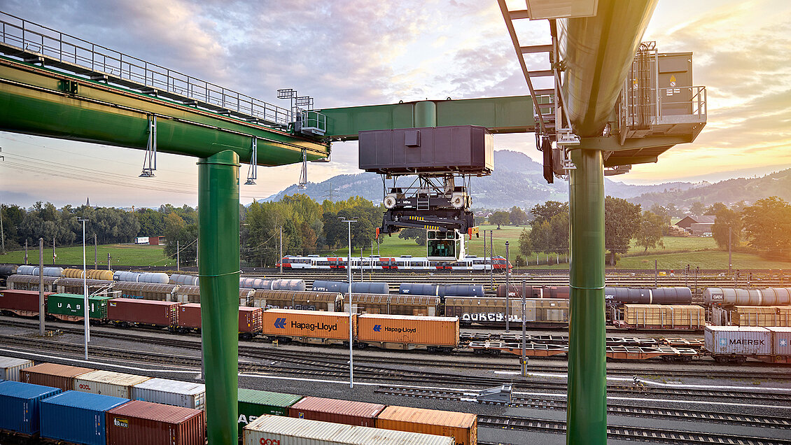 Leistungsfähige Infrastruktur für den Güterverkehr in Vorarlberg
