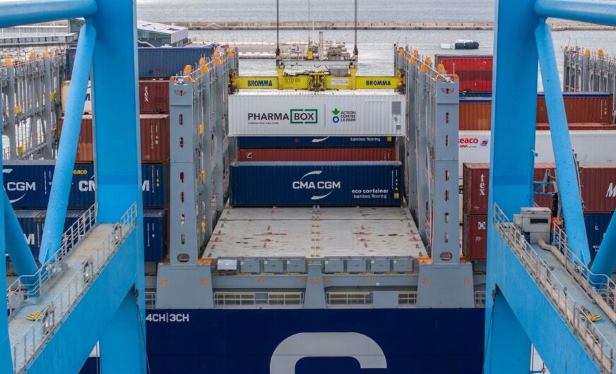 CMA CGM Foundation liefert PharmaBoxen nach Afrika