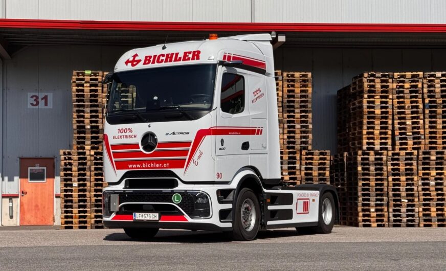 E-mil und E-milia im Einsatz bei der Bichler Spedition