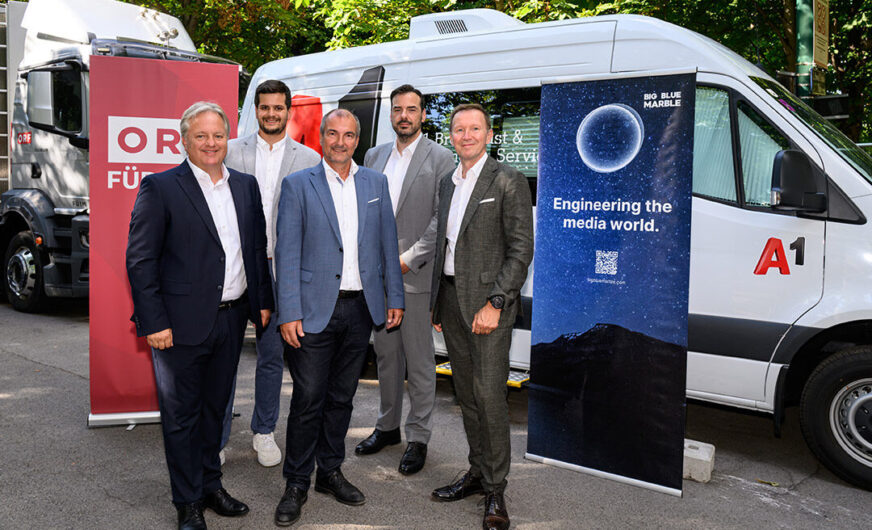 Neue Eventfahrzeuge für die Live-Produktionen des ORF