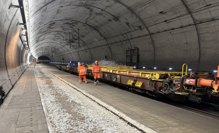 ÖBB aktivieren Überholbahnhof im Tiroler Terfenertunnel