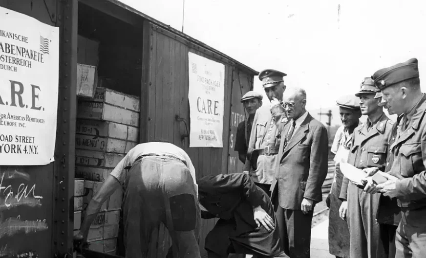 Vor 80 Jahren rollten die ersten CARE-Pakete auf der Schiene