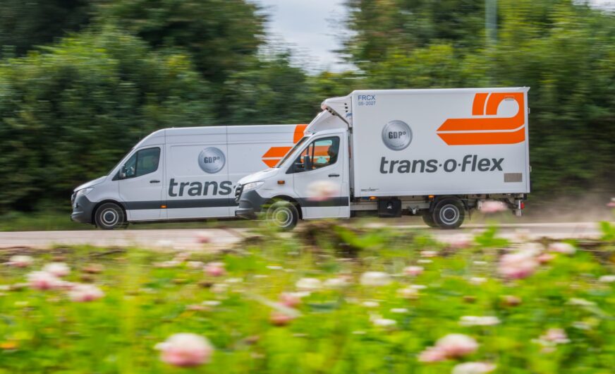 trans-o-flex vermeidet bis 2028 18.000 Tonnen CO₂-Emissionen