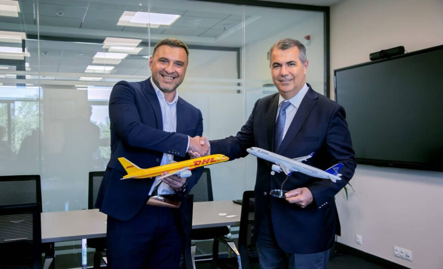 Air Astana düst mit Cargo auf der grünen Welle