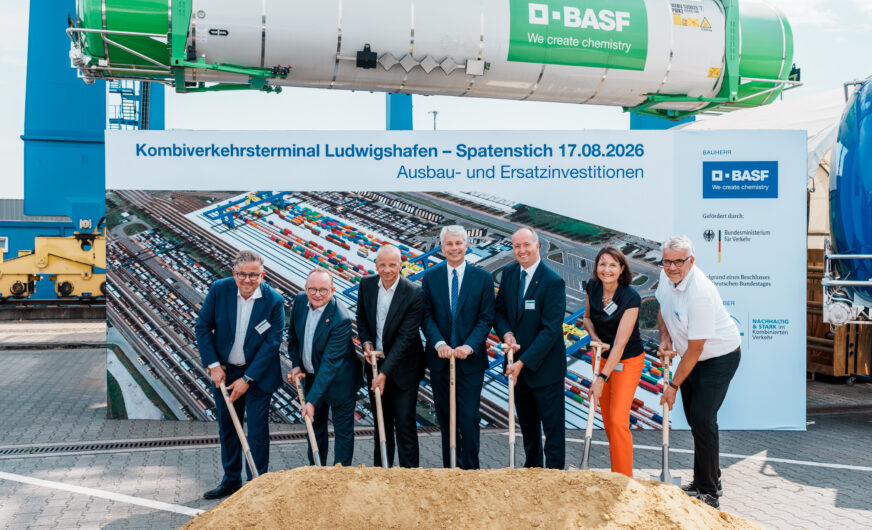 BASF: Bahn-Großinvestition im Stammwerk Ludwigshafen