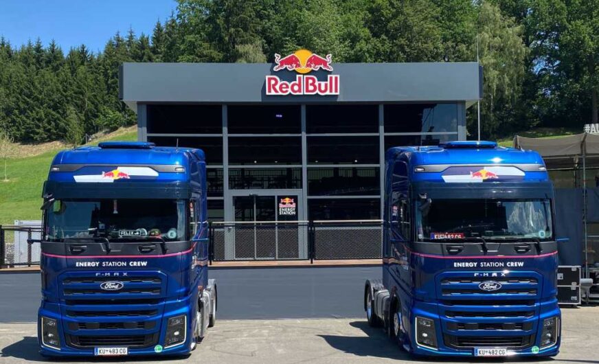 Ford Trucks verleiht der Logistik von Red Bull Flügel