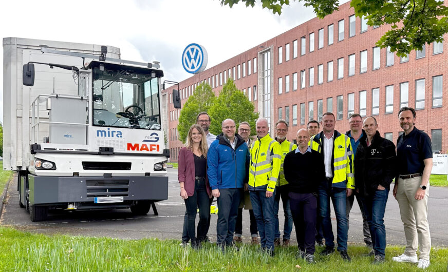Volkswagen testet erstmals ferngesteuerte Lkw in Hessen