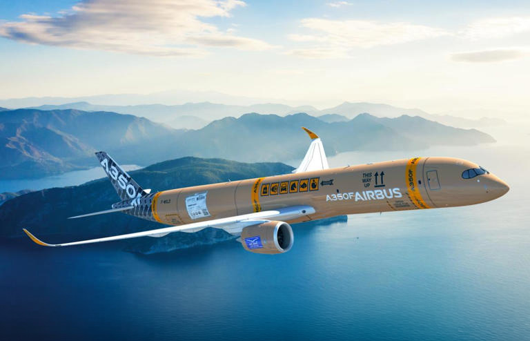 Airbus A350-Nurfrachter steht kurz vor dem Erstflug
