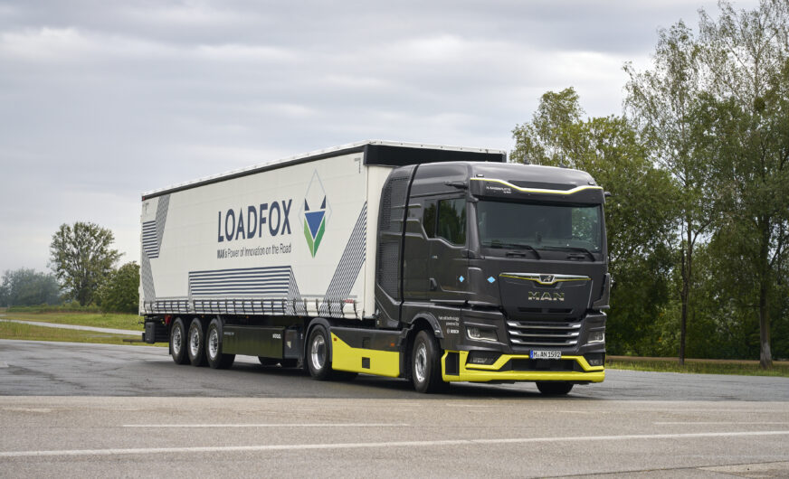 Drei Brennstoffzellen-Lkw bei der Spedition LoadFox