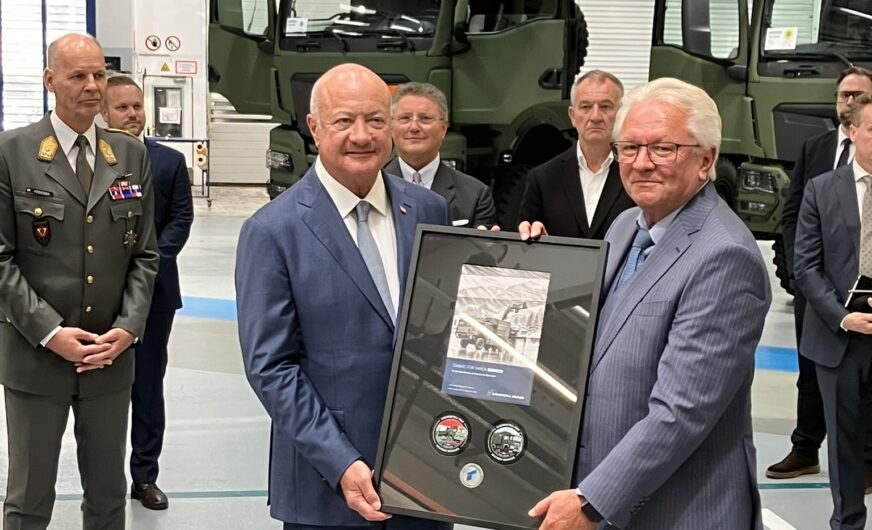 Täglich 15 Spezial-Lkw aus dem RMMV-Werk in Wien-Liesing