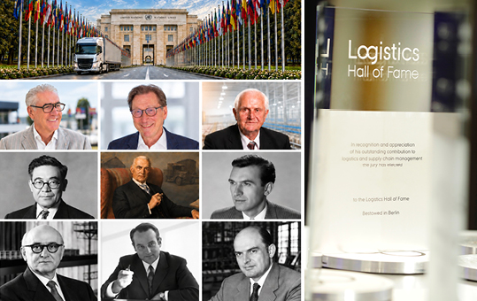Neun neue Mitglieder in der Logistics Hall of Fame