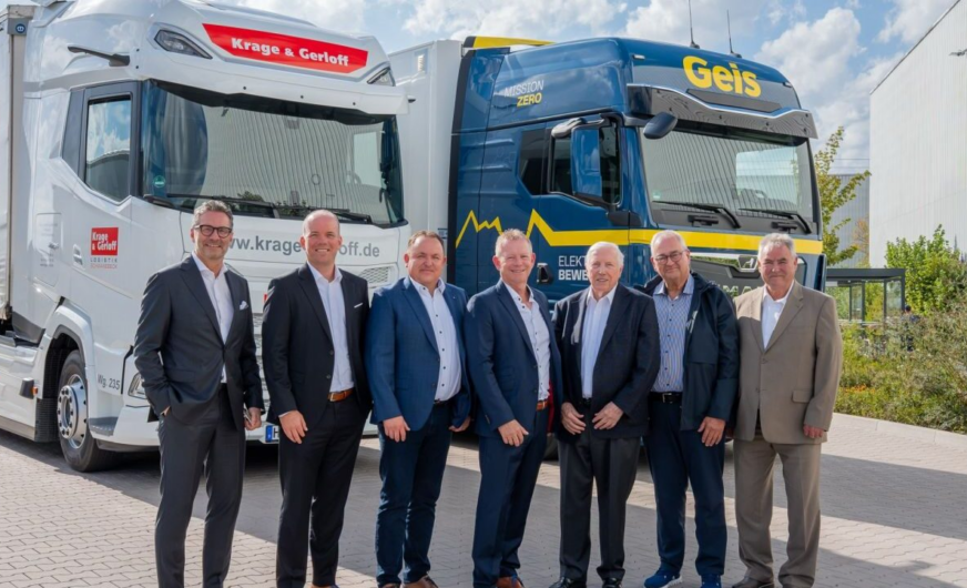 Krage & Gerloff Logistik geht bei der Geis Gruppe an Bord
