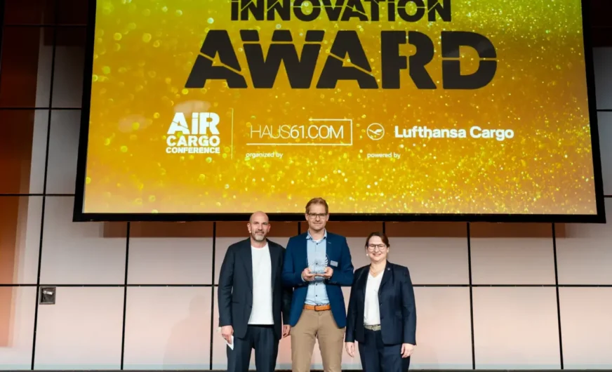MotionMiners gewinnt LH Cargo Innovation Award 2026