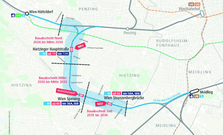 Heute fällt der Startschuss zum Bau der Verbindungsbahn