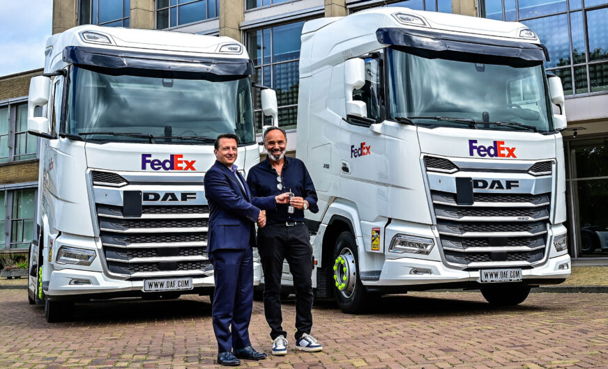 DAF Trucks: 131 neue Fahrzeuge für FedEx in Europa