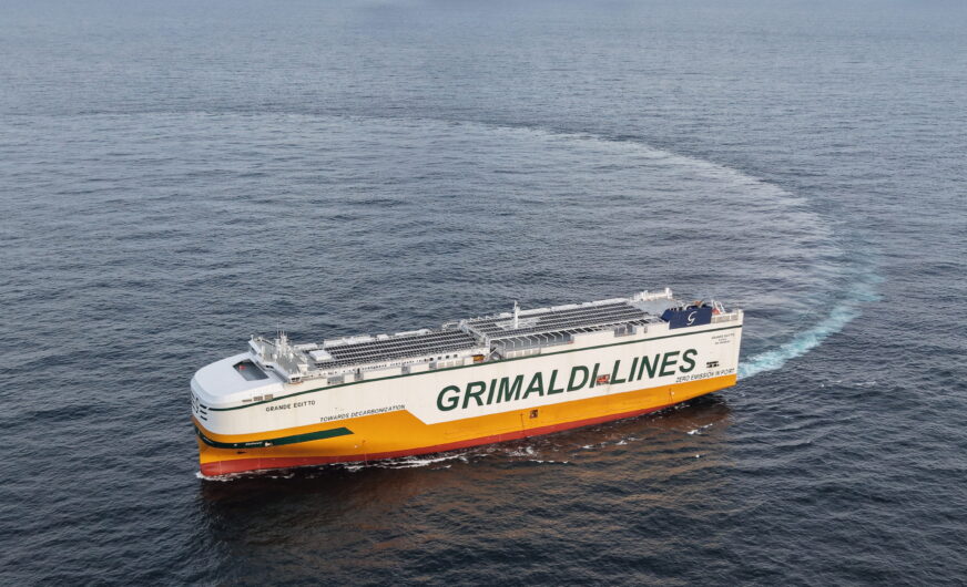 RoRo-Neubau „Grande Egitto“ bereit für die Erstfahrt