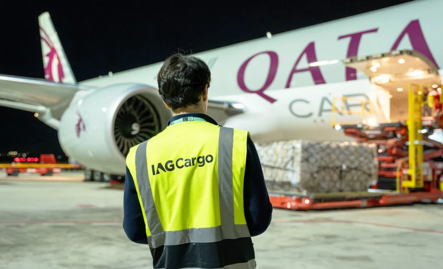 Erste trilaterale Sendung von IAG Cargo, MASkargo, QR Cargo