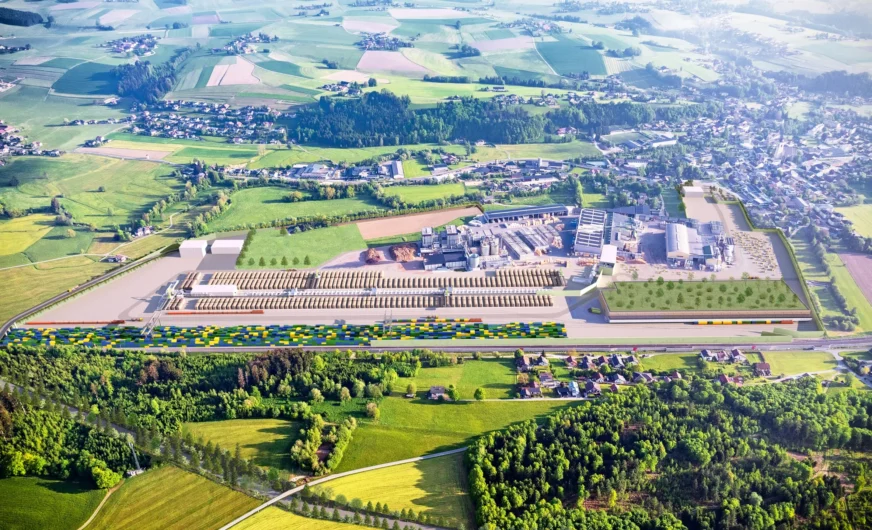 Pläne für ein großes Containerterminal in Vöcklamarkt