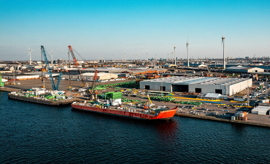 PSA Breakbulk: Reges Treiben im Hafen Antwerpen