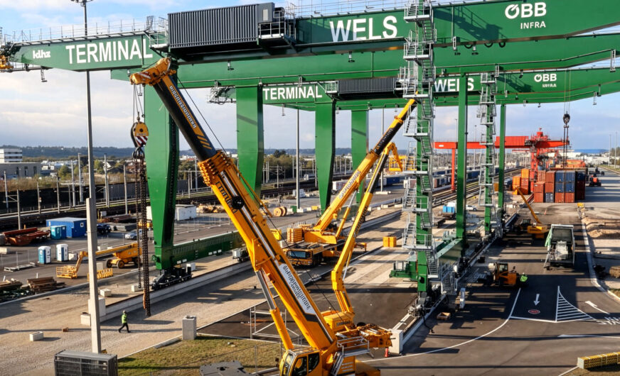 Mehr Kranpower in Wels für den Intermodalverkehr
