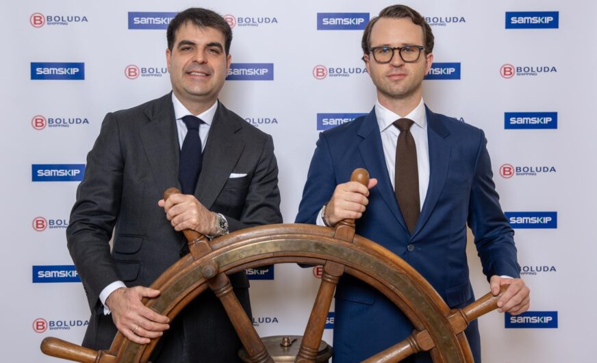 Samskip rückt unter das Dach von Boluda Shipping