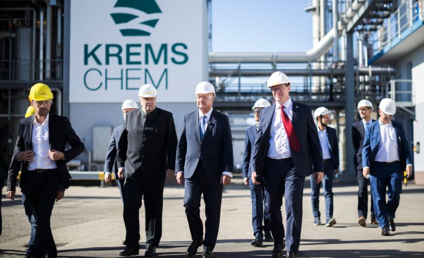 400.000 Tonnen Jahresausstoß bei der KremsChem Austria